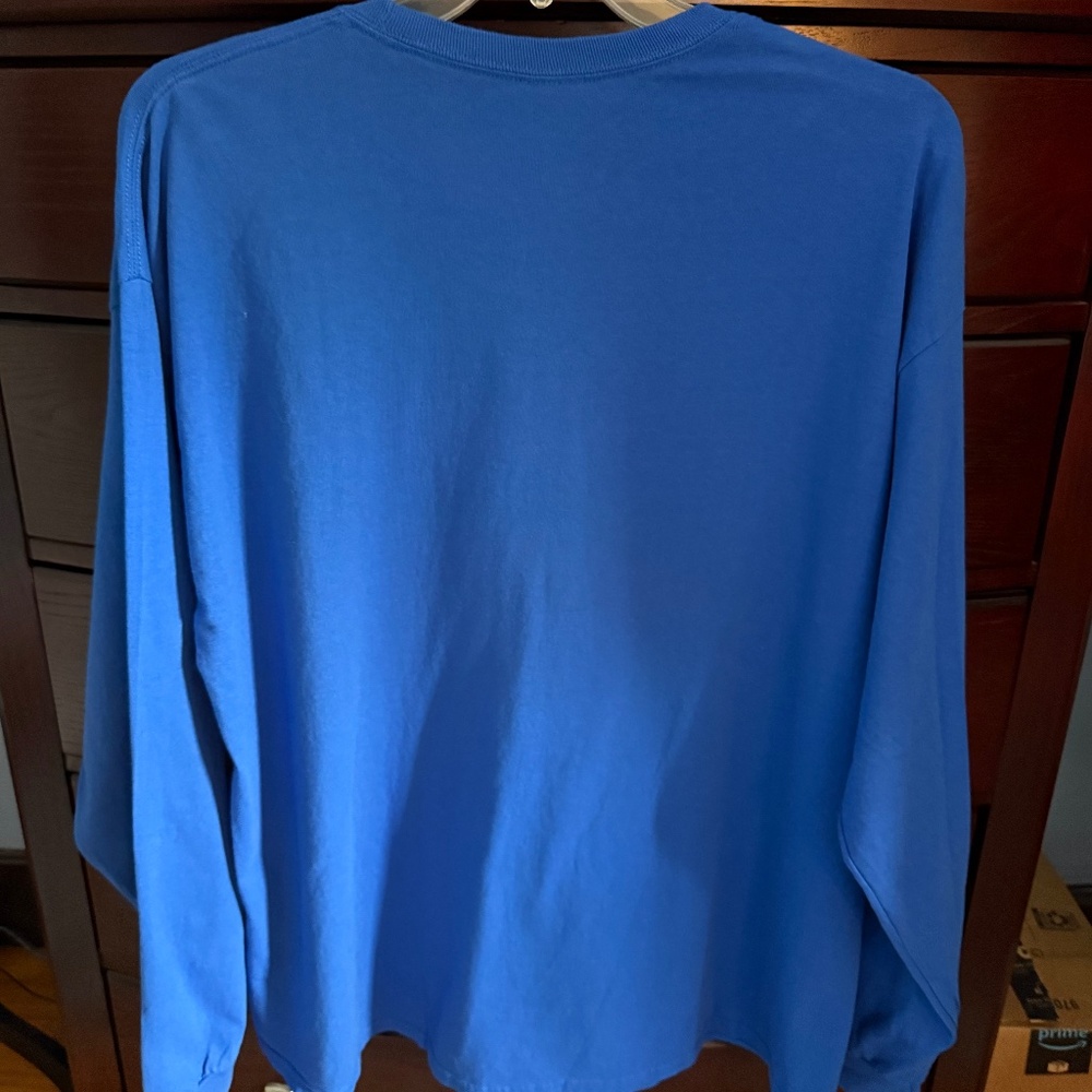 Professor Snape's Farewell. Gildan Royal Blue Long Sleeve Farewell. Size 2XL - Picture 2 of 6